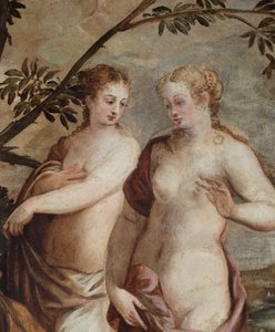 Detail rozsudku z Paříže. od Jacopo Robusti Tintoretto