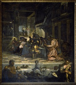 Poslední večeře od Jacopo Robusti Tintoretto