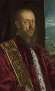 Portrét Vincenza Morosiniho (1511-1588). od Jacopo Tintoretto