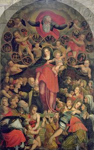 Madona Růžencová, kolem roku 1569