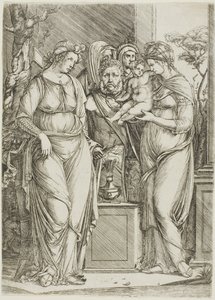 Obětina Priapovi, Velká deska od Jacopo de