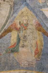 Alegorie pevnosti, Detail klenby (freska)