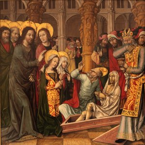 Vzkříšení Lazara od Jacquelin de Montluçon