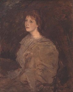 Portrét Mabel Beardsley od Jacques Emile Blanche