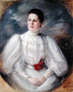 Portrét ženy od Jacques-Emile Blanche