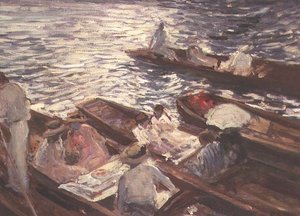 Punting v Henley od Jacques-Emile Blanche