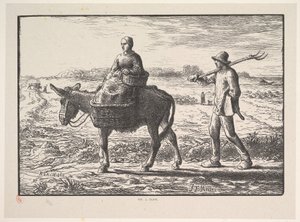 Ráno, ze seriálu Čtyři časy dne, 1830-75.