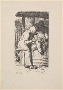 Střih ovcí, 1853.