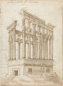 "Palais Tutelle" poblíž Bordeaux od Jacques Androuet Ducerceau I