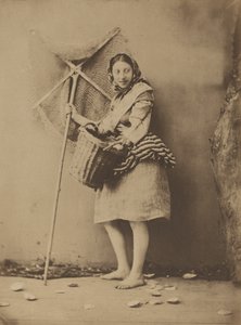 Dívka rybářka krevet, c. 1854.