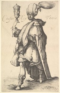 Caspar, po sérii tří mágů od Jacquese Bellange. od Jacques Bellange
