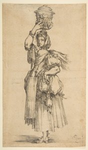 Gardener, ze série Hortulanae. od Jacques Bellange