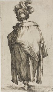 Melchior, ze Tří mágů od Jacques Bellange