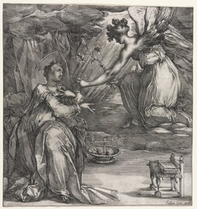Zvěstování od Jacques Bellange