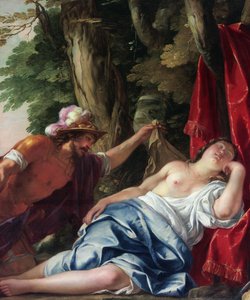 Mars a vestálská panna od Jacques Blanchard