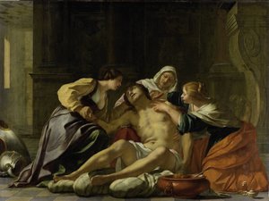Svatý Sebastian Ošetřuje Irene a její pomocníci