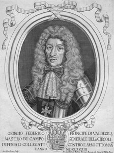 Princ Georg Friedrich z Waldecku, 90. léta 17. století. od Jacques Blondeau