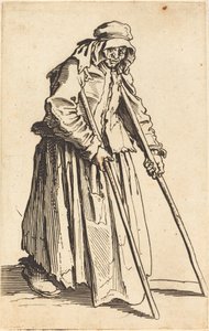 Žebrák s berlemi, c. 1622. od Jacques Callot