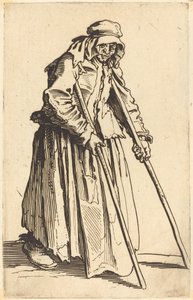 Žebrák s berlemi, c. 1622. od Jacques Callot