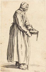 Žebrák s pánví od Jacques Callot