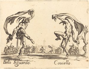 Bello Sguardo a Coviello od Jacques Callot