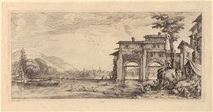Betlémské vraždění neviňátek [Deska 1] od Jacques Callot