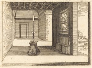 Svícen od Jacques Callot