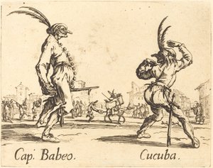 Kapitola Babeo a Cucuba od Jacques Callot