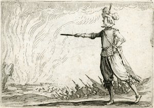 Kaprici různých postav od Jacques Callot
