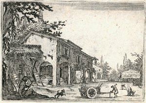 Kaprici různých postav od Jacques Callot