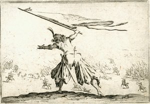 Kaprici různých postav od Jacques Callot