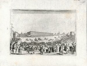 Kaprici různých postav od Jacques Callot