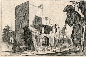 Kaprici různých postav od Jacques Callot