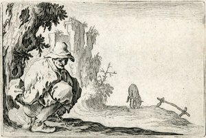Kaprici různých postav od Jacques Callot