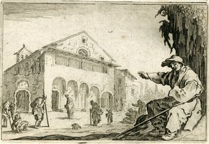 Kaprici různých postav od Jacques Callot