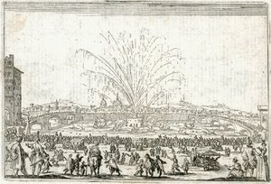 Kaprici různých postav od Jacques Callot