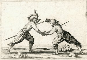 Kaprici různých postav od Jacques Callot