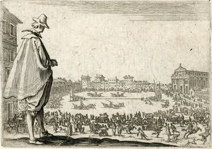 Kaprici různých postav od Jacques Callot