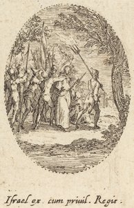 Kristus nesoucí kříž od Jacques Callot