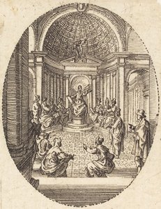 Kristus mezi lékaři od Jacques Callot