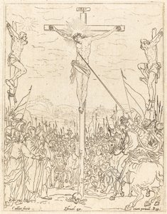 Kristus na kříži od Jacques Callot