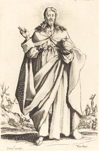 Kristus, publikoval 1631. od Jacques Callot