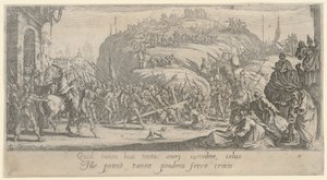 Kristus nese kříž od Jacques Callot
