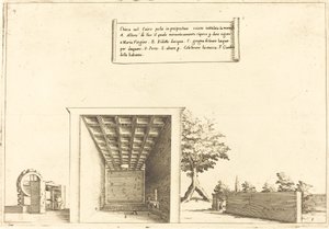 Kostel v Káhiře od Jacques Callot