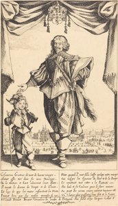 Claude Deruet a jeho syn Jean od Jacques Callot