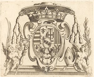 Erb Mikuláše Františka Lotrinského od Jacques Callot