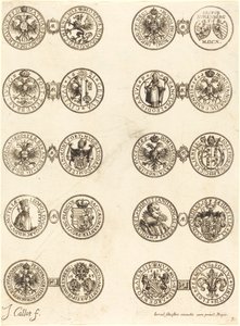Mince [deska 3]. od Jacques Callot