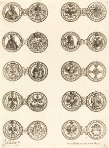 Mince [deska 6]. od Jacques Callot