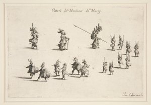 Boj? La Barri?re, vchod pana de Macey od Jacques Callot