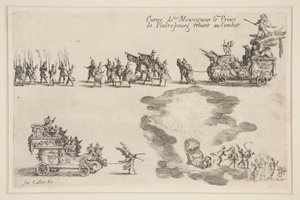 Boj? la Barri?re, Entr?e du Prince de Plaltzbourg od Jacques Callot
